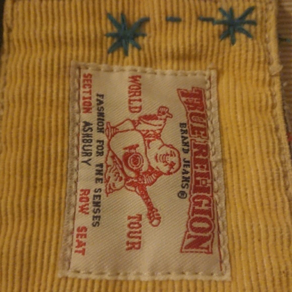 True religion world tour pants - Picture 1 of 5